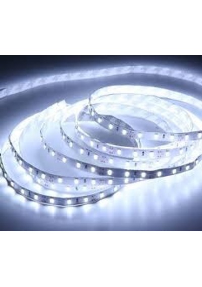 30 Metre Beyaz Şerit Led + 30 Amper Trafo İç Mekan Silikonsuz