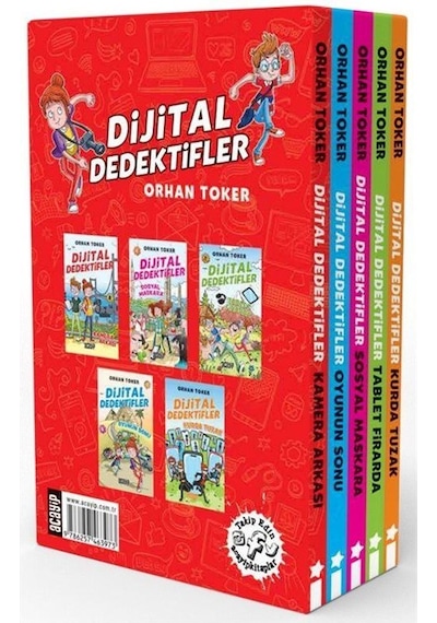 Dijital Dedektifler 5 Kitap Kutulu / Orhan Toker