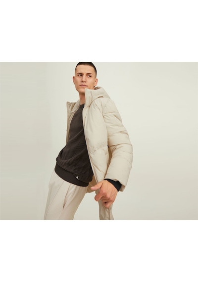 Jack & Jones Jack Jones Jorcopenhagen Long Puffer Ln Erkek Günlük Mont 1221528 (555589489)