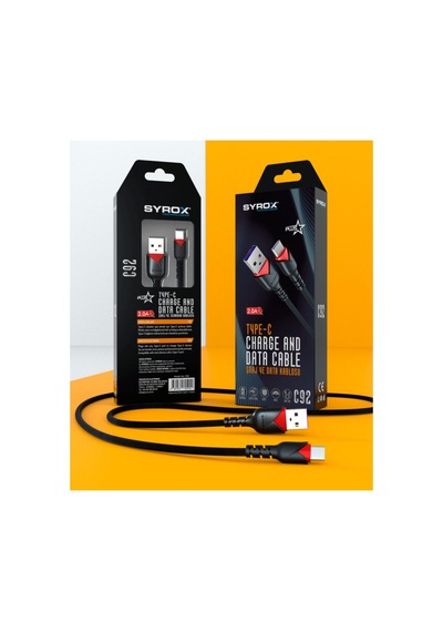 C92 Type-c Girişli 2.0a Hızlı Şarj Ve Data Kablosu C92 Suntechc92