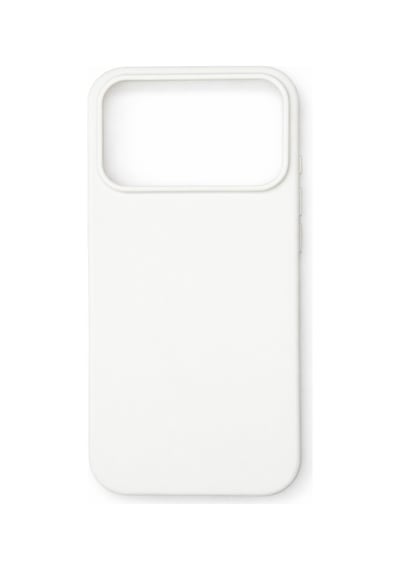 Apple Uyumlu iPhone 17 Pro Max / 18 Pro Max Kılıf Renkli Lansman İçi Kadife Yumuşak Kamera Yükseltili Silikon Beyaz - / 18 Pro Max
