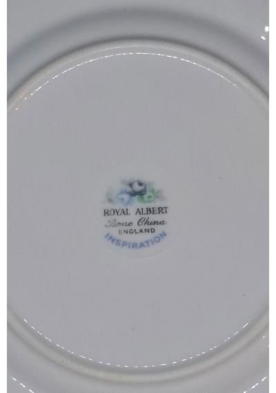 Inspiration Bone China Porselen Duble Kahve Fincanı Ve Tabakları 3 Parça 120 Ml Mavi