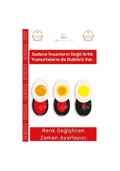 Pişirmezamanlayıcı Renk Ğiştiren Isıya Duyarlı Pratik Rafadan Kayısı Yumurta Pişirme Zamanlayıcı - Çok Renkli
