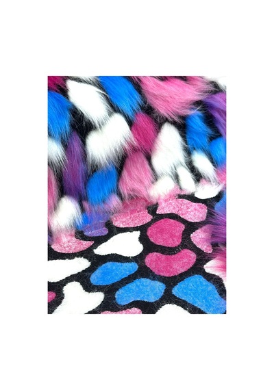 Zp Ithal Ultra Yumuşak , Peluş Kumaş Yüksek Kalite 100x150 Cm Ev Tekstili,giyim Çok Renkli Çok Renkli