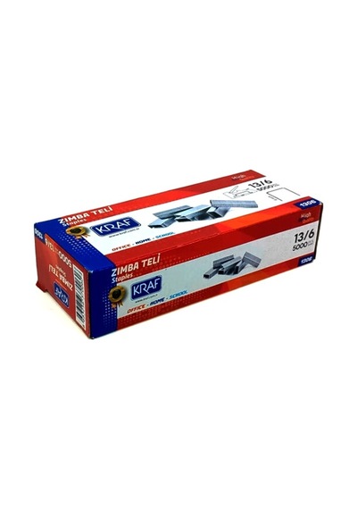 Kraf Zımba Teli 13/6 5000li - 3 Kutu