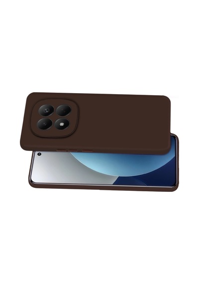 Xiaomi Redmi Note 15 Pro 4g First Silikon - Kahverengi -