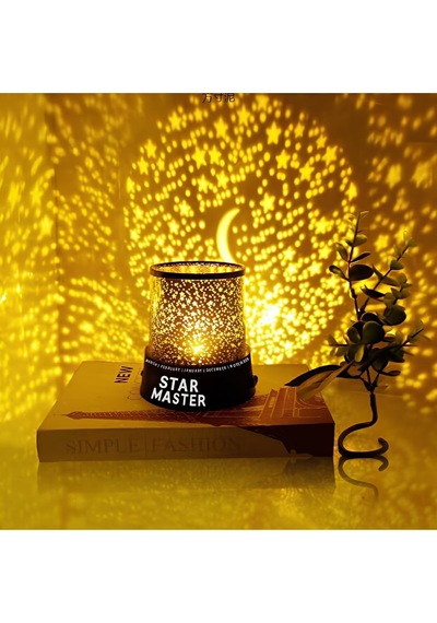 Star Gece Lambası, Çocuk Oda İçi Gökyüzü Aydınlatma, Yıldızlı Diğer