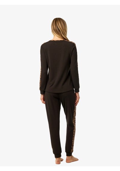 Blackspade Kadın Termal Pijama Takımı 52229 - Kahverengi