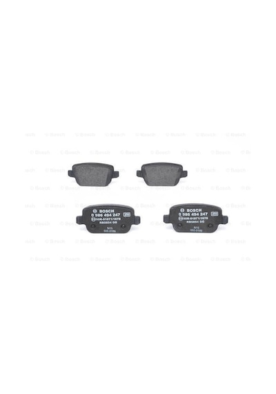 BOSCH 986494247 Fren Balatası Arka S-Max 06- Mondeo IV 07- Kuga 08- Galaxy III 06- / S80 II 06- V70 06- Xc70 06- / Freelander II 07-