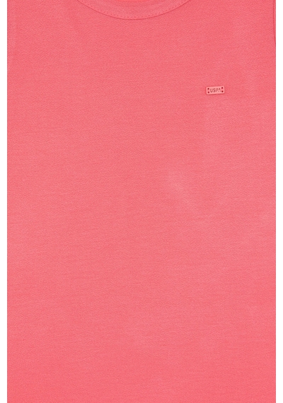 U.S. Polo Assn. Kız Çocuk Pembe Kolsuz Basic Tişört 50306215-VR167