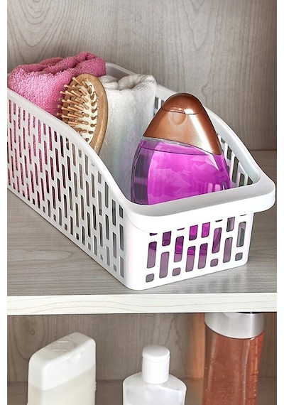 4 Adet Buzdolabı Sepeti Dolap Içi Düzenleyici Sepet Organizer Buzdolabı Sepeti Uzun Org-21 Plast Diğer