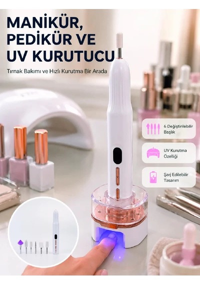 Jel Oje Kurutma Ve Tırnak Bakımı Cihazı Mh-hs4699-6634