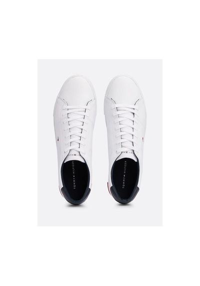 Tommy Hilfiger Erkek Beyaz Erkek Spor Ayakkabı Fm0fm04047ybr-beyaz-7728 Beyaz