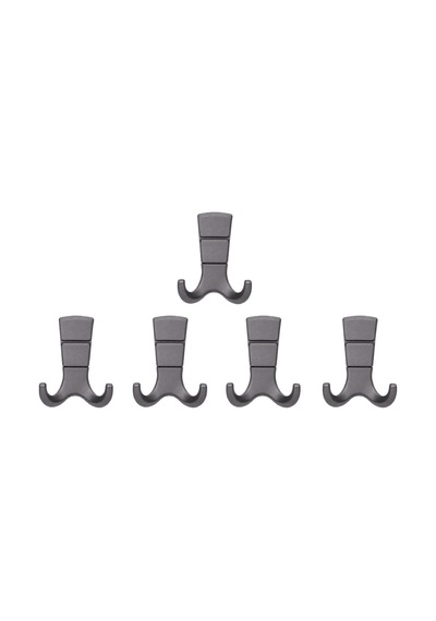 Mina Lüks Askı, Metal, Vestiyer Askı, 125 Gr, Dolap Askılık, Duvar Askılığı, Titanyum Vidalı 5 Adet