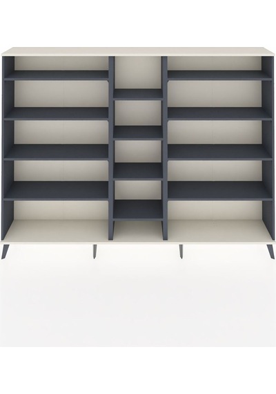 Arges Dolap 11 Raflı 220x30x163 Antrasit-aytaşı/antrasit Aytası/antrasıt - Antrasıt Arges Dolap 11 Raflı 220x30x163 Antrasit-aytaşı/antrasit Aytası/antrasıt - Antrasıt