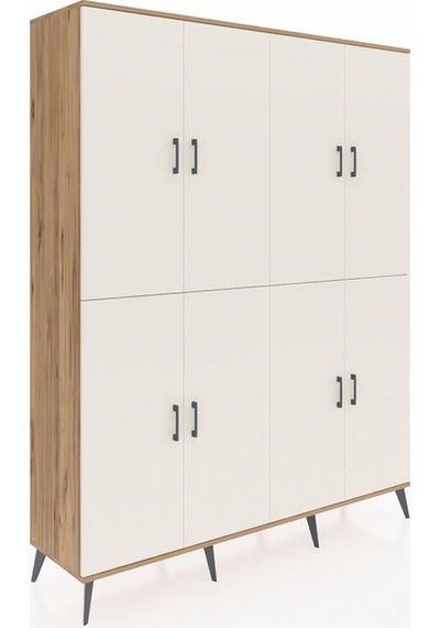 Hyperion Gardrop 8 Raflı 8 Kapaklı 176x44x221 Çam-aytaşı/antrasit Aytaşı/antrasit Hyperion Gardrop 8 Raflı 8 Kapaklı 176x44x221 Çam-aytaşı/antrasit Aytaşı/antrasit