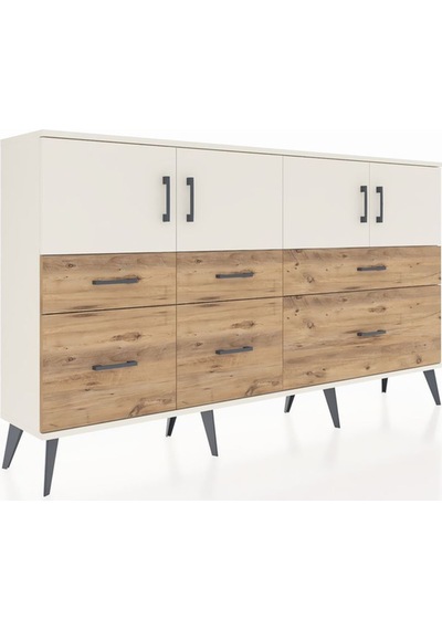 Arges Konsol 4 Raflı 6 Çekmeceli 4 Kapaklı 176x30x99 Aytaşı-aytaşı/çam Aytası/atlas Çam - Aytası Arges Konsol 4 Raflı 6 Çekmeceli 4 Kapaklı 176x30x99 Aytaşı-aytaşı/çam Aytası/atlas Çam - Aytası