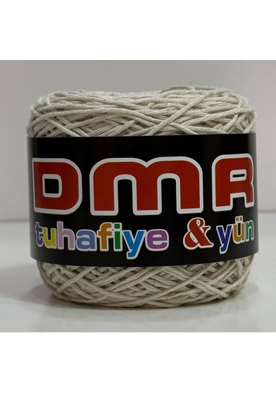 Dmr Natural Cotton - Koton Ip Pamuklu Elörgü Ipi 100gr - Bej