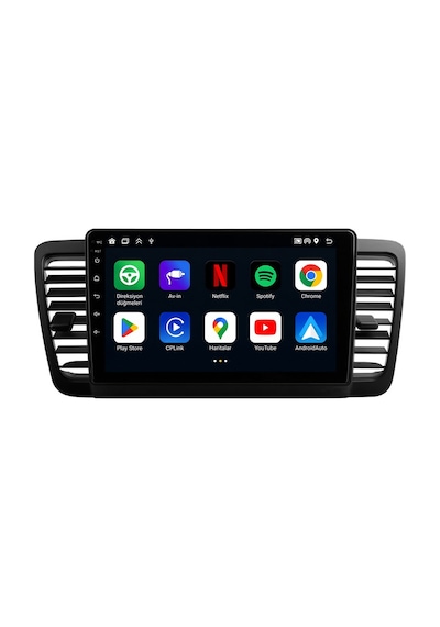 Subaru Outback 2007-2009 Android Multimedya Carplay Android Auto Navigasyon Kameralı 6gb Ram 64gb 9"