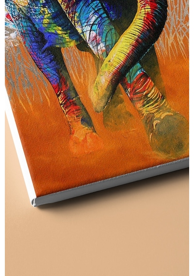 Webstyle Sayılarla Boyama Seti Kasnaklı Afrika Fili 40 X 50 Cm