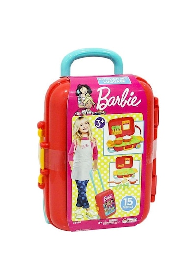 Dede Barbie Mutfak Seti Bavulum
