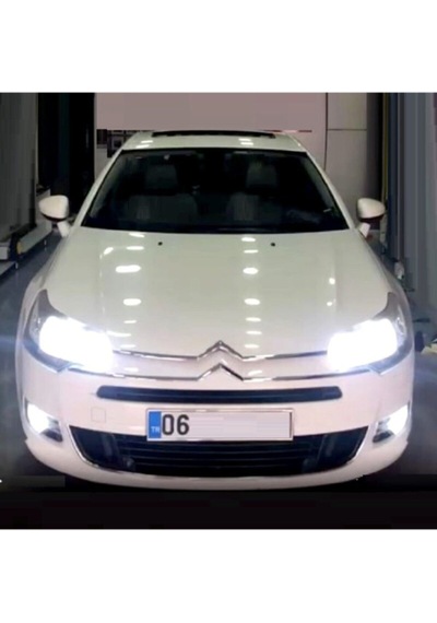 Megamarket06 Cıtroen C5 Uyumlu Led Kısa Far Ampulü H7 Zero Csp Çipli