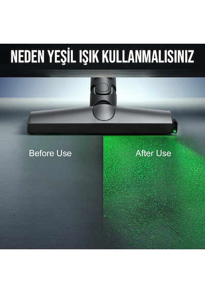Elektrikli Süpürge Toz Algılama Işığı Aparatı, Yeşil Işık ,pet Kö
