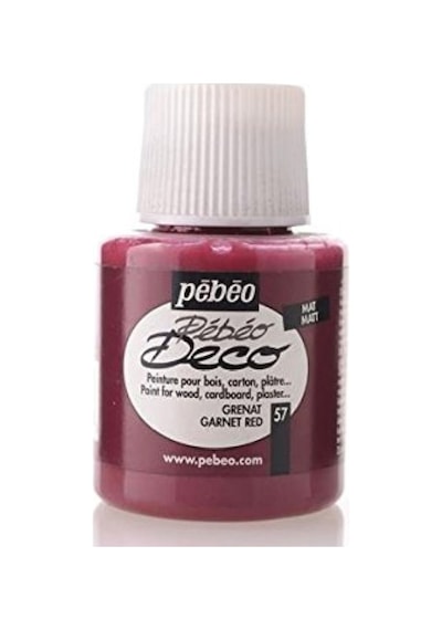 Pebeo Deco 57 Grenat 110 Ml Ahşap Boyası
