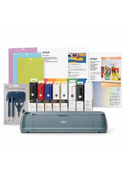 Cricut 2091774 Maker 4 Premium Tasarım Seti Kesim Makinesi + Sarf Malzemeleri Ve Aksesuarlar