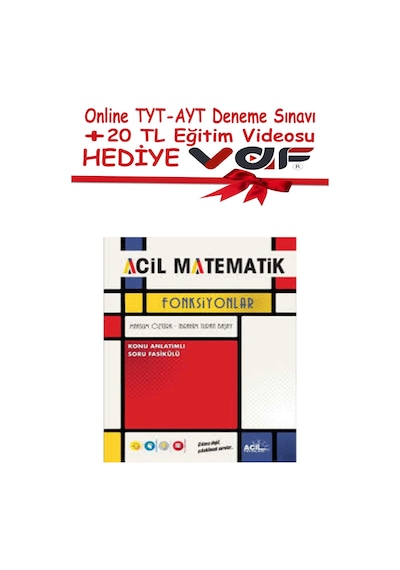 Acil Yayınları Tyt Matematik Acil Fonksiyonlar Güncel Basım