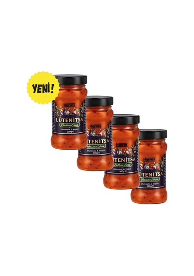 Balkan Sosu Lütenitsa Glutensiz Ve Vegan 4 Adet X 300 Gr