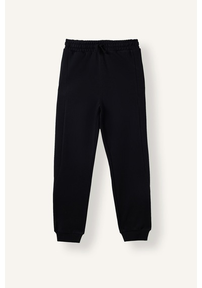 Defacto Bağcıklı Elastik Belli Jogger Fit Eşofman Altı Erkek Çocuk I3169a826wnbk81 Siyah-bk81