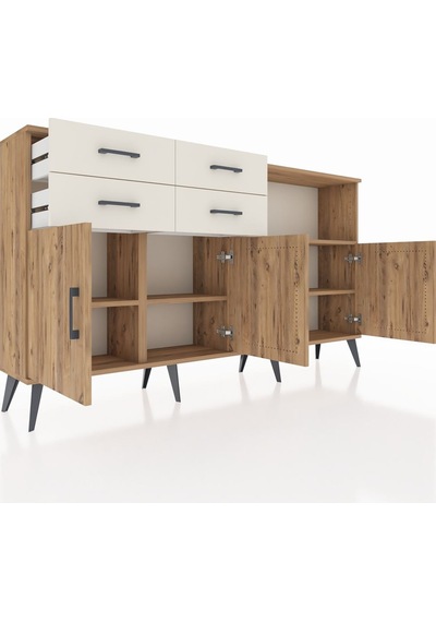 Arges Konsol 4 Raflı 4 Çekmeceli 4 Kapaklı 176x30x99 Çam-çam/aytaşı Atlas Çam/aytası - Atlas Çam Arges Konsol 4 Raflı 4 Çekmeceli 4 Kapaklı 176x30x99 Çam-çam/aytaşı Atlas Çam/aytası - Atlas Çam