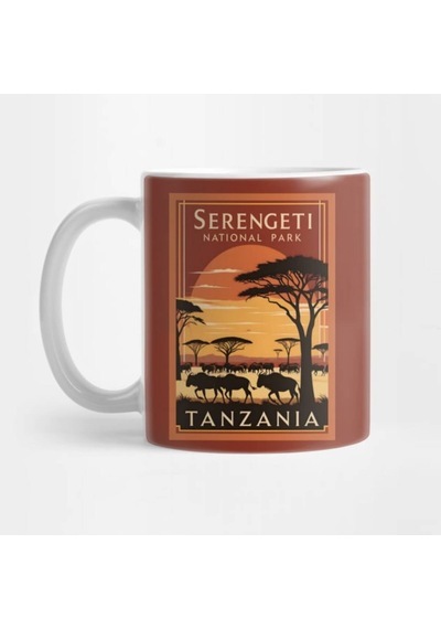 Serengeti Kupa Bardak Çok Renkli