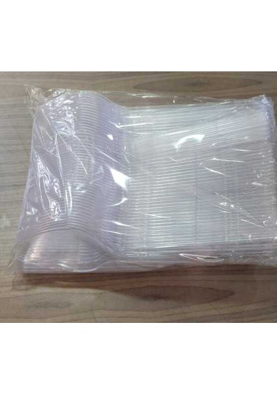 Plastik Lüks Kaşık 100 Adetli X 3 Paket