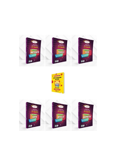 Karekök Tyt 2028 Maarif Matematik Geometri Türkçe Ve Fizik Kimya Biyoloji 6lı Set Soru Bankası + Planlama Defteri