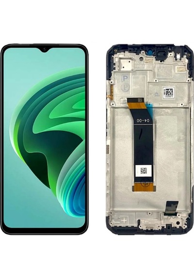 Redmi Note 11e Dokunmatik Ekran Çıtalı Siyah