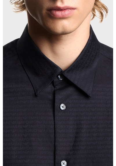 Emporio Armani Erkek Gömlek Em001537 Af18123 Fb319 Lacivert Lacivert