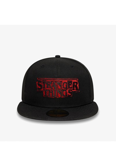 New Era Stranger Things 59fifty Demogorgon Unisex Siyah Şapka 60833577 2800282