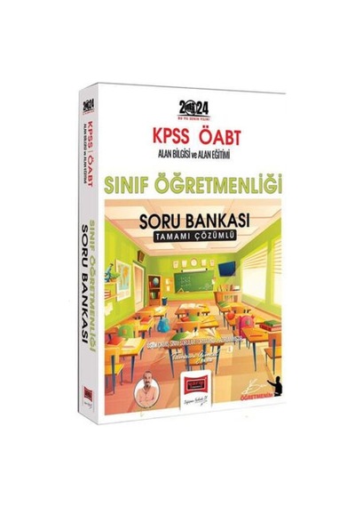 2024 ÖABT Sınıf Öğretmenliği Tamamı Çözümlü Soru Bankası - Murat Selvi - Yargı Yayınları