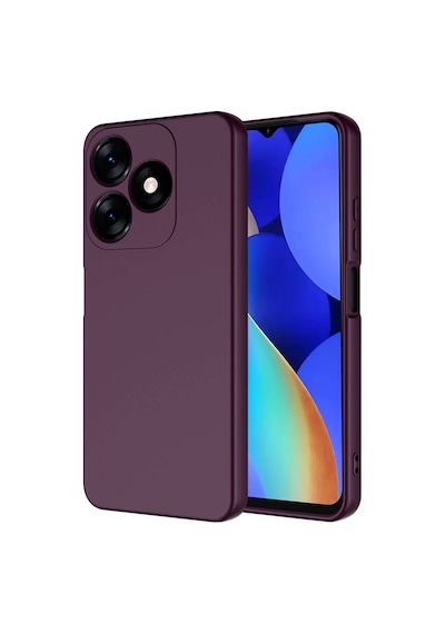 Nourthkiingdom Tecno Spark 10c Kılıf Nrtk Mara Lansman Kapak - Koyu Mor Koyu Mor