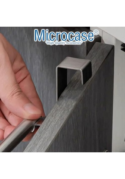 Mutfak Dolabından Havluluk Askılığı 24 Cm 2 Adet Al5714 Siyah Genel
