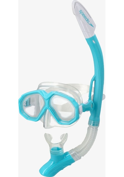 Speedo Au Dual Lenses & Snrkl Unisex Mavi Şnorkel Sol24002c-Mavi
