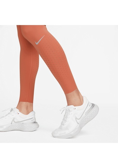 Nike Epic Luxe Women's Mid-rise Pocket Leggings Toparlayıcı Tayt Turuncu