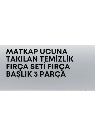 Zenvia 3 Lü Matkap Ucu Temizlik Fırçası Seti Çok Amaçlı Znv2026