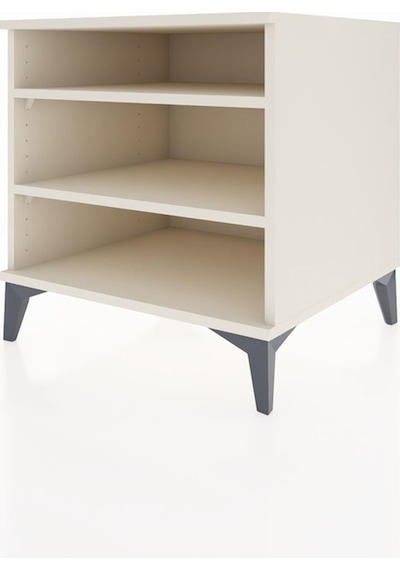 Kronos Komodin 2 Raflı 60x59x64 Aytaşı-aytaşı Aytaşı