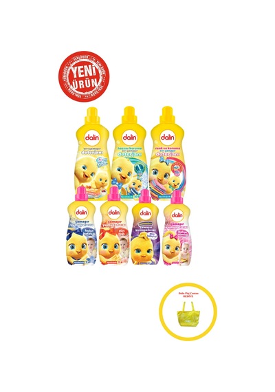 Bebek Deterjanı Ve Bebek Yumuşatıcısı Karma Seti Yeni Ürün Çanta Hediyeli 1008 Diğer