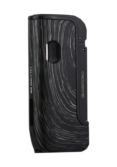 Quantoro Tek Torch Pürmüz Delicili Siyah Ahşap Desenli Metal Puro Çakmağı - Trz1165