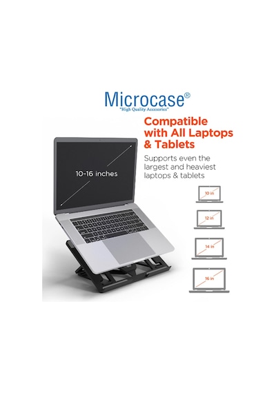 10-16 inch Notebook Laptop Stand Masaüstü Tutucu - AL3480