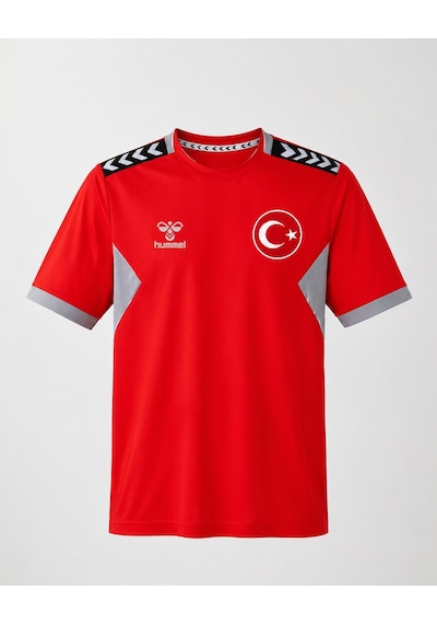Hummel Otantik Milli Takım Antrenman Tişört Kırmızı
